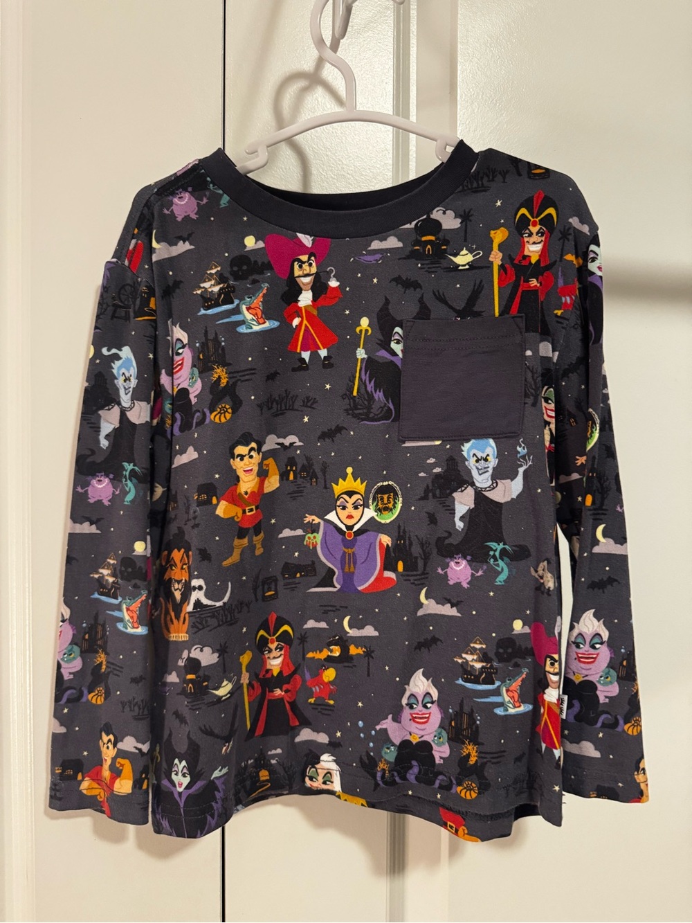 Little Sleepies Disney Villians Bamboo Long Sleeve Tee
